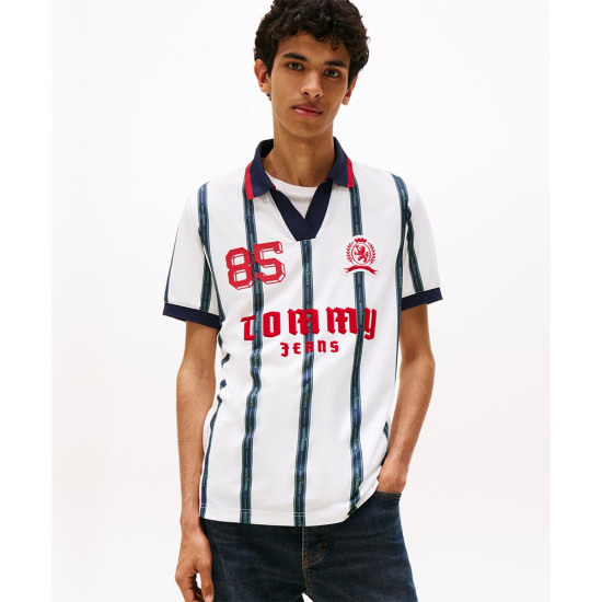 Tommy Hilfiger Ανδρική μπλούζα polo Heritage Graphic Interlock Polo Shirt